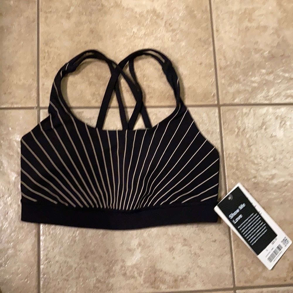 Lululemon Energy Bra Reflective